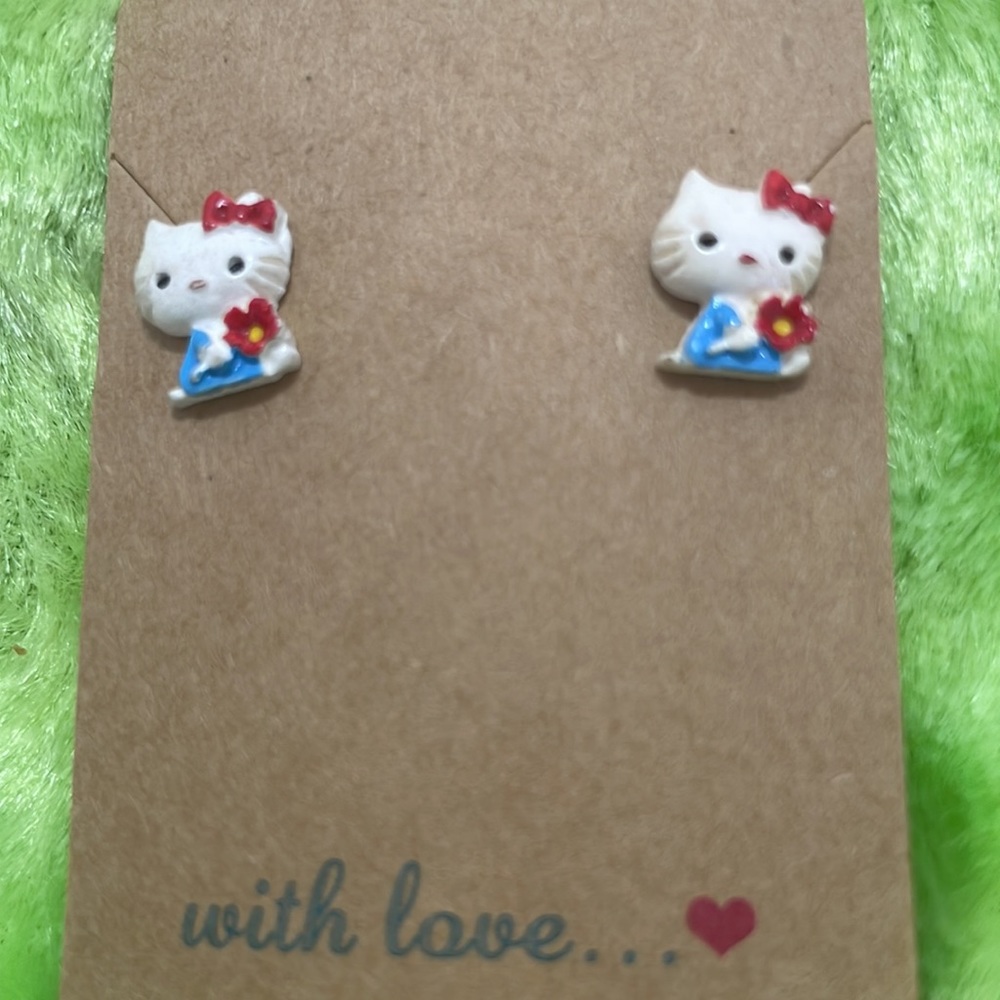 Hello Kitty earrings
